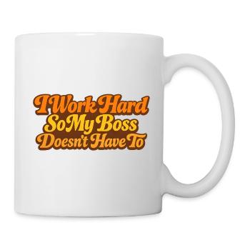 Keep Calm Work Hard and Stop the MIMIMI Gift - Mug - white - Right