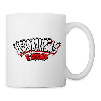 Headbanging Network Graffiti - Mug - white - Right