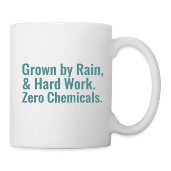 Sustainable Horticulture Sayings Regenerative Agriculture - Mug - white - Right