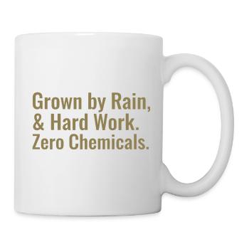 Sustainable Horticulture Sayings Regenerative Agriculture - Mug - white - Right