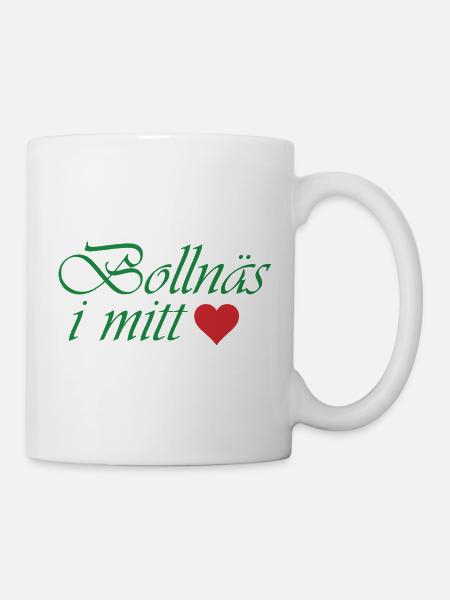 Bollnäs in my heart - Mug - white
