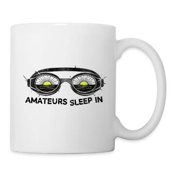 Die frühen Runden - Tasse - Weiß - Rechts