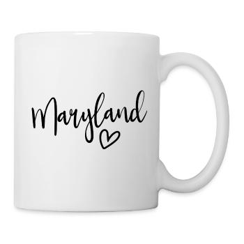 Maryland Heart Women's Love Maryland - Mug - white - Right
