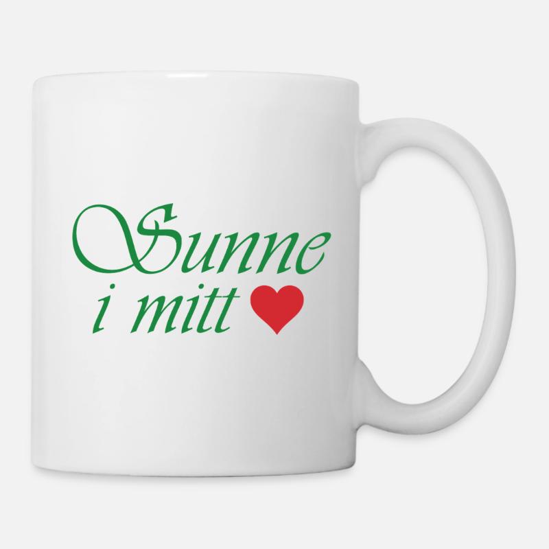 Sunne in my heart - Mug - white
