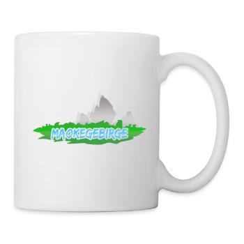 Berg Maokegebirge - Tasse - Weiß - Rechts