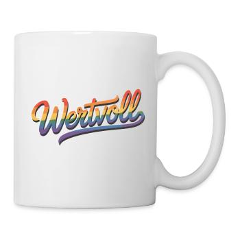 Valuable - Human Dignity LGBT Rainbow Gay Pride - Mug - white - Right