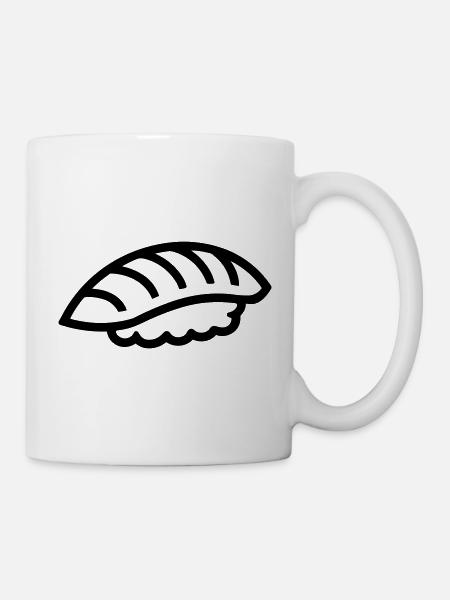 Sushi - Tasse - Weiß