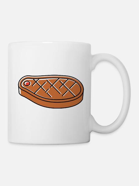 Sushi icon - Tasse - Weiß