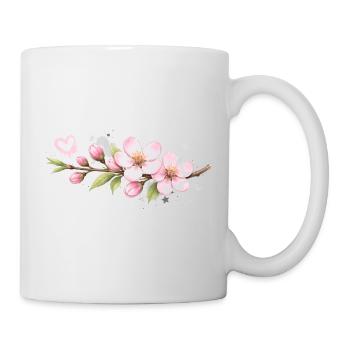 Pfirsichbluten_Graffiti - Mug - white - Right