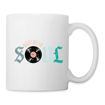 Northern Soul Music Vinyl - Mug - white - Right