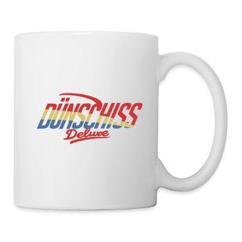 Duenschiss deluxe - Tasse - Weiß - Rechts