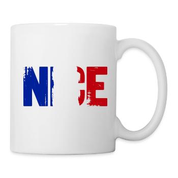 Nice Frankreich Nizza - Tasse - Weiß - Rechts