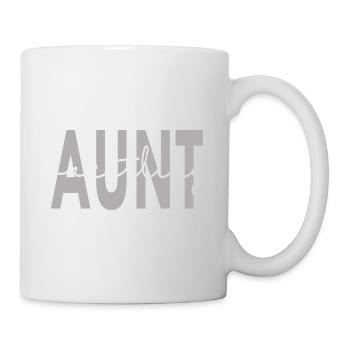 Stolze Wrestling-Tante Sportarten - Tasse - Weiß - Rechts