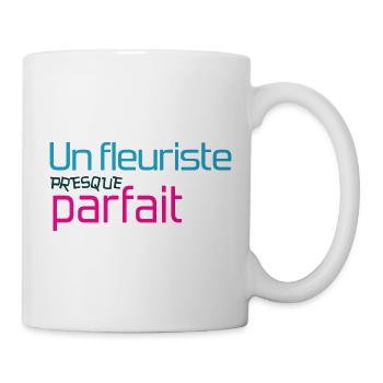 Un fleuriste presque parfait humour homme - Mug blanc - blanc - Droite