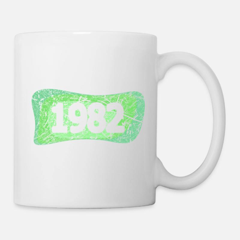 1982 - Mug blanc - blanc