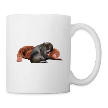 Punch - das Äffchen - Tasse - Weiß - Rechts