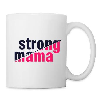 Chemise forte pour la fête des mères Maman - Mug blanc - blanc - Droite