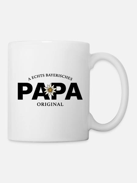 Bayerisches Original - Papa - Tasse - Weiß