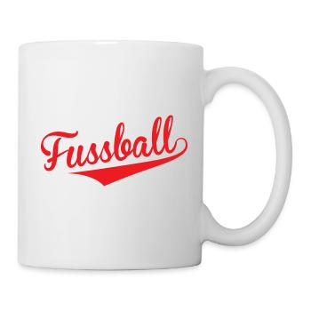 Football Rouge Vintage : Le Style du Finisseur - Mug blanc - blanc - Droite