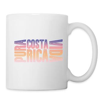 Costa Rica Pura Vida - Mug blanc - blanc - Droite