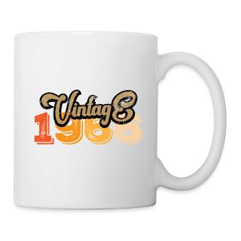 Vintage 1966 - Tasse - Weiß - Rechts