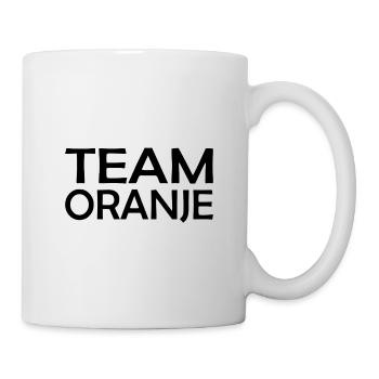 Team Oranje - Nederland - Niederlande Netherlands - Tasse - Weiß - Rechts