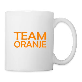 Team Oranje - Nederland - Niederlande Netherlands - Tasse - Weiß - Rechts