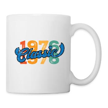 Vintage 1976 - Tasse - Weiß - Rechts