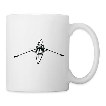 Ruderboot - Tasse - Weiß - Rechts