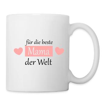 Muttertags Geschenk Mutter Muttertag Geschenkidee - Tasse - Weiß - Rechts