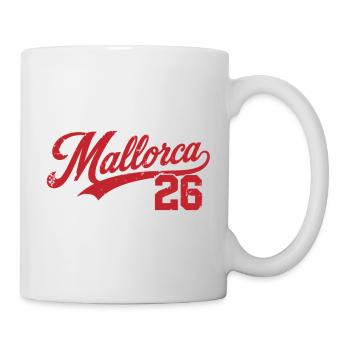 Mallorca 2026 Vintage Retro Edition - Tasse - Weiß - Rechts