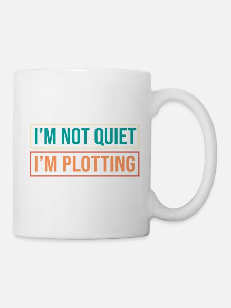 Anxiety ängstlich Angsthase Introvertiert - Tasse - Weiß