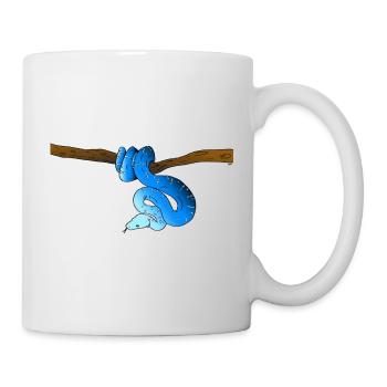 Blue Snake - Mug - white - Right