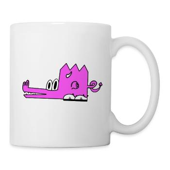 Zareth le dragon - Mug blanc - blanc - Droite