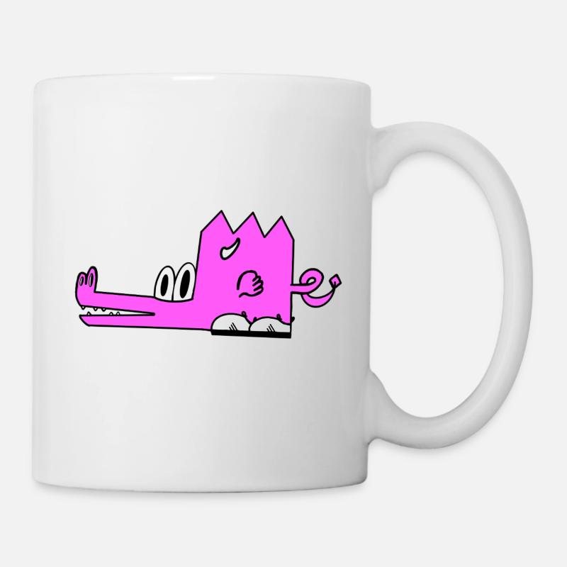 Zareth the dragon - Mug - white