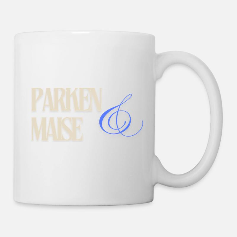 PARKEN MAISE Clef Stylisée - Mug blanc - blanc