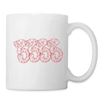 3333 is the number - Mug - white - Right