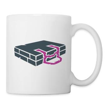 Escalade sur un tapis, rampe de bloc - Mug blanc - blanc - Droite