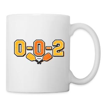 0-0-2 Emblème de la rivalité - Mug blanc - blanc - Droite