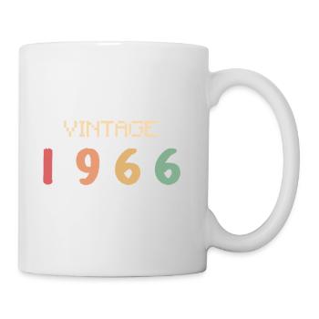 Vintage Watercolor 60 Years Sixties Party 1966 - Mug - white - Right