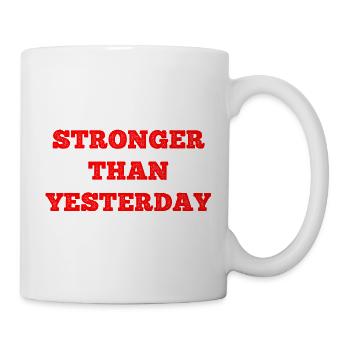 tronger Shirt - Mug - white - Right