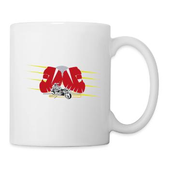 Motorcycle Helmet - Mug - white - Right