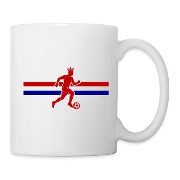 Soccer Pays-Bas Soccer Hollande - Mug blanc - blanc - Droite