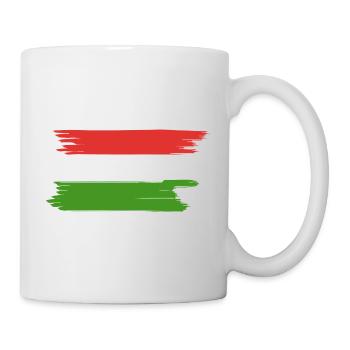 Hungary Flag Vacation - Mug - white - Right