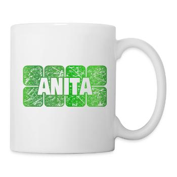 Maedchenname Anita - Tasse - Weiß - Rechts