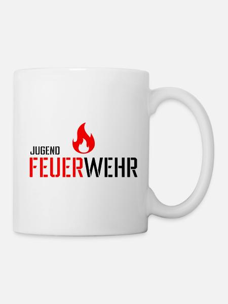 Jugend Feuerwehr - Tasse - Weiß