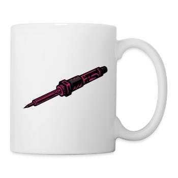 Fer à souder FPV Drone Électronique pour amateurs - Mug blanc - blanc - Droite