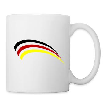 Germany Flag Design - Mug - white - Right