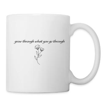 grow through - Tasse - Weiß - Rechts
