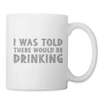 Texte grunge Pierre fissurée - Mug blanc - blanc - Droite